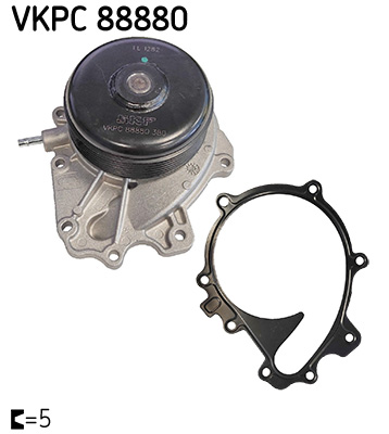 Vodné čerpadlo, chladenie motora SKF